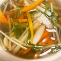 ほーまーさん's cooksnap of when they made 豆苗とごぼう、れんこんのぽかぽかスープ.