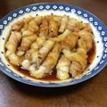 メタボリックス's cooksnap of when they made 豚こまで餅を包んだ照り焼き.