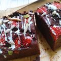 さとちゃ〰ん777's cooksnap of when they made チョコレートと苺のパウンドケーキ.