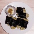 アクセル☆'s cooksnap of when they made サイリウム(オオバコ)おから海苔餅.