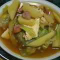 momopunch's cooksnap of when they made ジャガイモとキャベツの卵とじ.