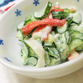 U☆kaoru's cooksnap of when they made サッと【カニカマときゅうりのマヨサラダ】.
