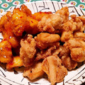 Miella's cooksnap of when they made 鶏の唐揚げ～サクサク＆照り照り.
