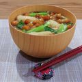 Yukiまむ's cooksnap of when they made なめこと小松菜の味噌汁♪.