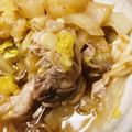 たかたかtacafe's cooksnap of when they made ☆白菜と豚肉のネギだれ☆フライパン蒸し.