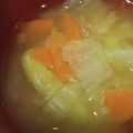 あゆたっくん's cooksnap of when they made 甘みたっぷり！白菜とにんじんのお味噌汁.