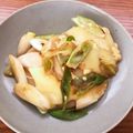 からぶ's cooksnap of when they made お餅のネギ焼き〜ごま油・生姜風味〜.
