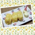 ゆけり３兄弟's cooksnap of when they made お弁当に♪卵1個で卵焼き.