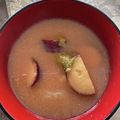 クックYAACC7☆'s cooksnap of when they made 秋の味覚　ほっこり　さつまいも味噌汁.