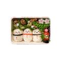 クック4649★'s cooksnap of when they made クリスマス 雪だるま弁当 幼稚園.