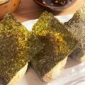 hiichan16's cooksnap of when they made おかかクリームチーズ♥おにぎり.