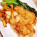Mi〜o☆'s cooksnap of when they made チキンソテーのきのこバター醤油ソース.