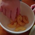 kam嫁's cooksnap of when they made 手づかみ離乳食＊簡単！マカロニきな粉.