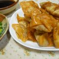 ミックスクーママ's cooksnap of when they made 皮が美味！揚げワンタンの甘酢あんかけ❤.