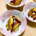 ❀akiko❀'s cooksnap of when they made お弁当に！さつま芋のハニーバター醤油.