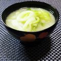 辰夫女子's cooksnap of when they made 白ネギだけのお味噌汁＾＾.