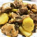 ぐりんぴ〜す♬'s cooksnap of when they made じゃがいもと鶏肉のケイパーレモンソテー.
