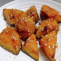 れん◈'s cooksnap of when they made バター醤油かぼちゃの照り焼き.