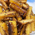 クック甘党。's cooksnap of when they made さつま芋とエリンギのきんぴら風甘辛炒め♪.