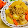 へい♡ゆー♡'s cooksnap of when they made 大豆のお肉でジャガイモのそぼろ煮.