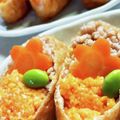 クックD6YC3K☆'s cooksnap of when they made ＊オープン稲荷ちらし寿司＊.