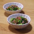 クックDAD's cooksnap of when they made 小松菜のもずくあえ☆桜えび入り♪.