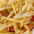ヒロ♪エリ's cooksnap of when they made 冷凍ポテトとウィンナーのグリル♪.