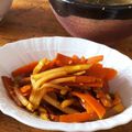 コロペコちゃん's cooksnap of when they made エコ！カリフラワーの茎と人参のきんぴら.