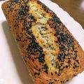 みちばたの花's cooksnap of when they made サラダ油で作る☆胡麻パウンドケーキ.