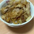 黄金の輝き亭's cooksnap of when they made 豚バラ丼（下味冷凍にも◎）.