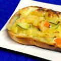ルぴあ's cooksnap of when they made ポテトサラダのチーズトースト.