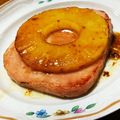 こぱんだま6's cooksnap of when they made パイナップルとハムのステーキ.