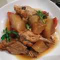 まりちゃん♡'s cooksnap of when they made 圧力鍋で作る手羽元と大根の煮物.