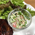chi−ちゃん's cooksnap of when they made サッと【カニカマときゅうりのマヨサラダ】.