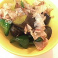 みなとのまんま's cooksnap of when they made 茄子とピーマンの煮浸し(土佐煮擬き).