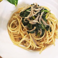 ゆるмαмα's cooksnap of when they made じゃことほうれん草の和風パスタ♪.