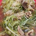 ◯usa◯'s cooksnap of when they made 豚肉と水菜の煮びたし.