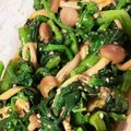 ふぁんころ's cooksnap of when they made 冷凍菜の花で作る辛子和え.