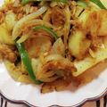 4児男子母さんの台所's cooksnap of when they made じゃがいものツナカレーマヨ炒め.