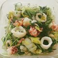 yokoyoko76's cooksnap of when they made イカ&キャベツ&豆苗のフェンネル炒め。.