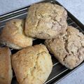 くれいん553's cooksnap of when they made 米粉入り＊さっくり粒ジャムスコーン.