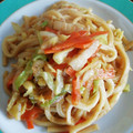 クックHJTK9C☆'s cooksnap of when they made 和風焼きうどん.
