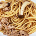 菜鳳子's cooksnap of when they made ひき肉ときのこのあっさり和風パスタ♡.