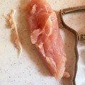 cocoabees's cooksnap of when they made 簡単！早い！ササミのスジとり.