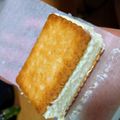 ミッチロりんりん's cooksnap of when they made 冷やすだけ！バレンタインレアチーズサンド.