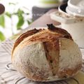猫好きライダー's cooksnap of when they made ストウブで！自家製酵母のカンパーニュ.