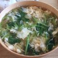 いしっこクック☆'s cooksnap of when they made ✿簡単10分 三つ葉のかき玉汁✿.