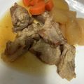 ぐりtoぐら's cooksnap of when they made 大根と豚軟骨(パイカ肉)の煮物.