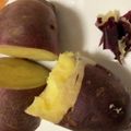 papalook's cooksnap of when they made 圧力鍋10分で焼き芋風.