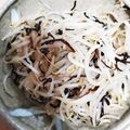 百崎's cooksnap of when they made もやしの塩昆布ナムル.